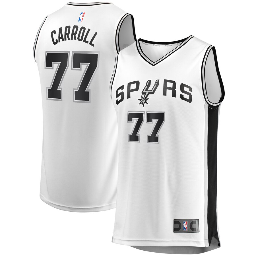 Demarre Carroll San Antonio Spurs Fanatics Branded Fast Break Replica Player Basketball Jersey – Association Edition – White