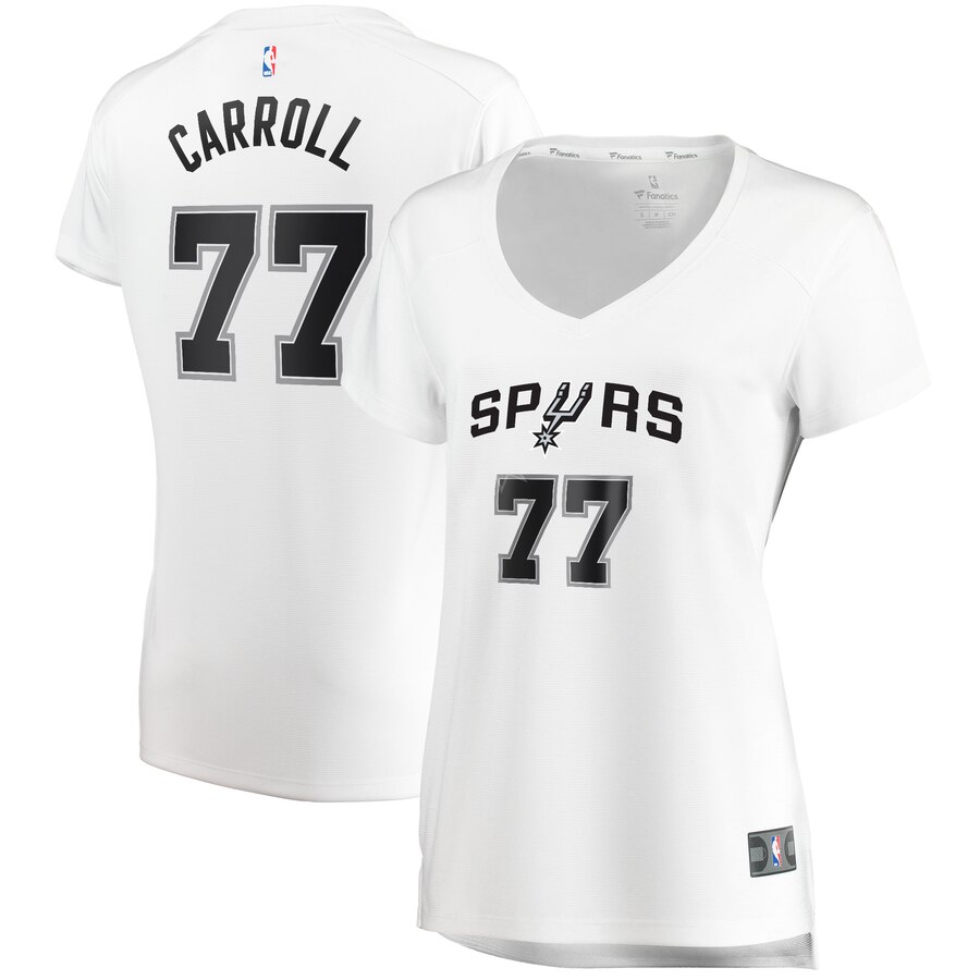 Demarre Carroll San Antonio Spurs Fanatics Branded Women's Fast Break Replica Player Basketball Jersey - Association Edition - White