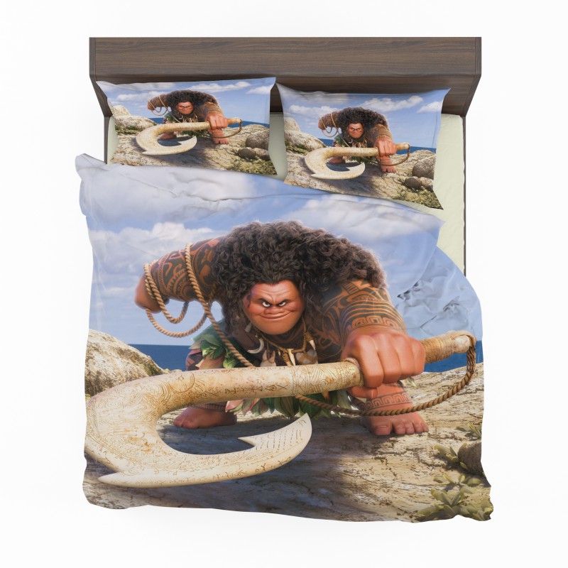 Alternative view of Demigod Maui Moana Disney Movie Bedding Set - Custom Bedding Set