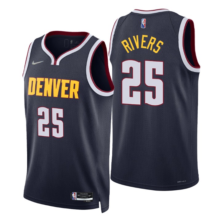 Denver Nuggets Austin Rivers 75th Anniversary Icon Basketball Jersey