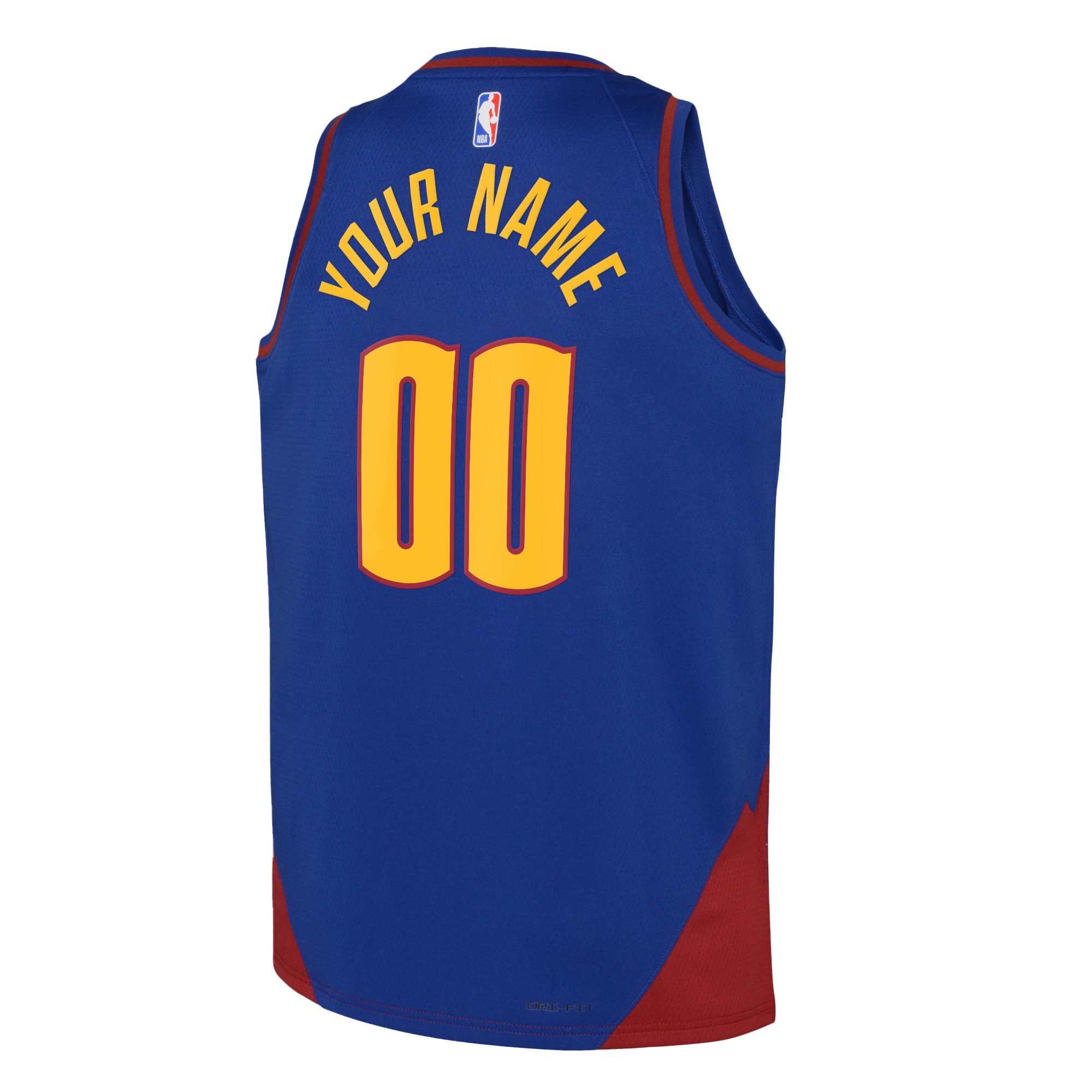 Alternative view of Denver Nuggets Jordan Statement Swingman Basketball Jersey 22 - Custom - Youth - JS346 
