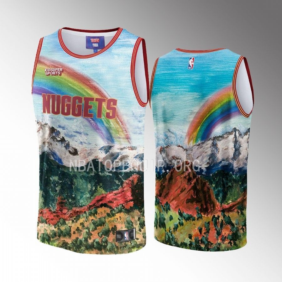 Denver Nuggets NBA & KidSuper Studios Unisex Hometown Basketball Jersey - JS509 