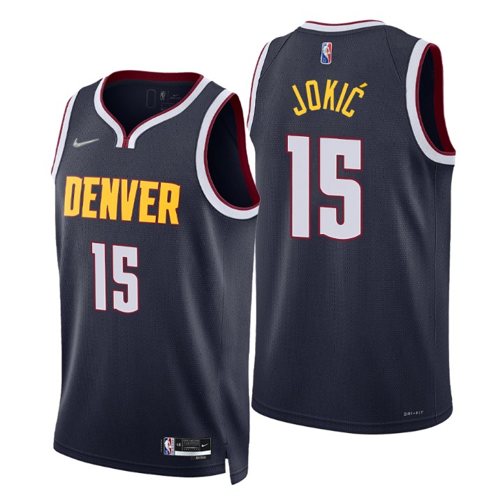 Denver Nuggets Nikola Jokic 75th Anniversary Icon Basketball Jersey