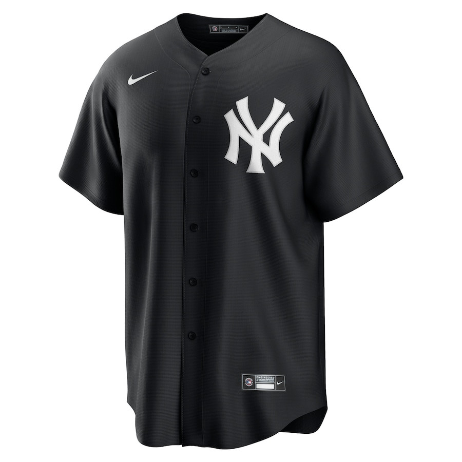 Alternative view of Derek Jeter 2 San Diego Padres Men Baseball Jersey - Black 