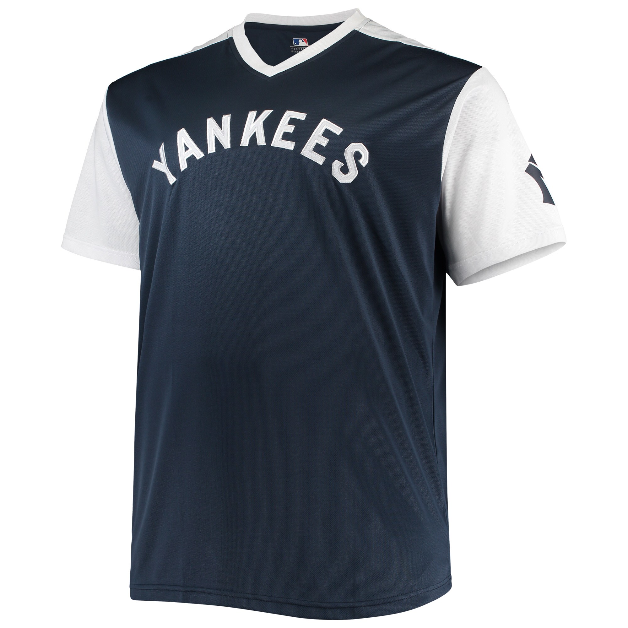 Alternative view of Derek Jeter New York Yankees Cooperstown Collection Replica Player Baseball Jersey – Navy/white
