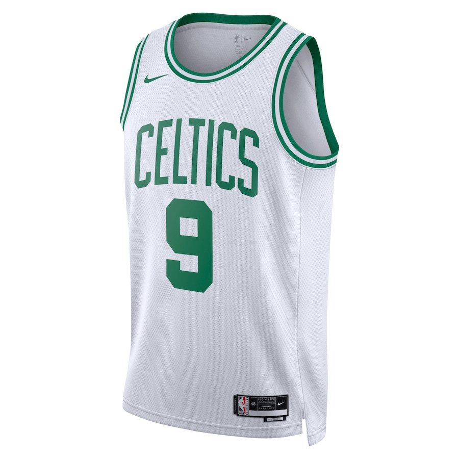 Alternative view of Derrick White 9 Boston Celtics Unisex Swingman Basketball Jersey - Association Edition - White - JS782