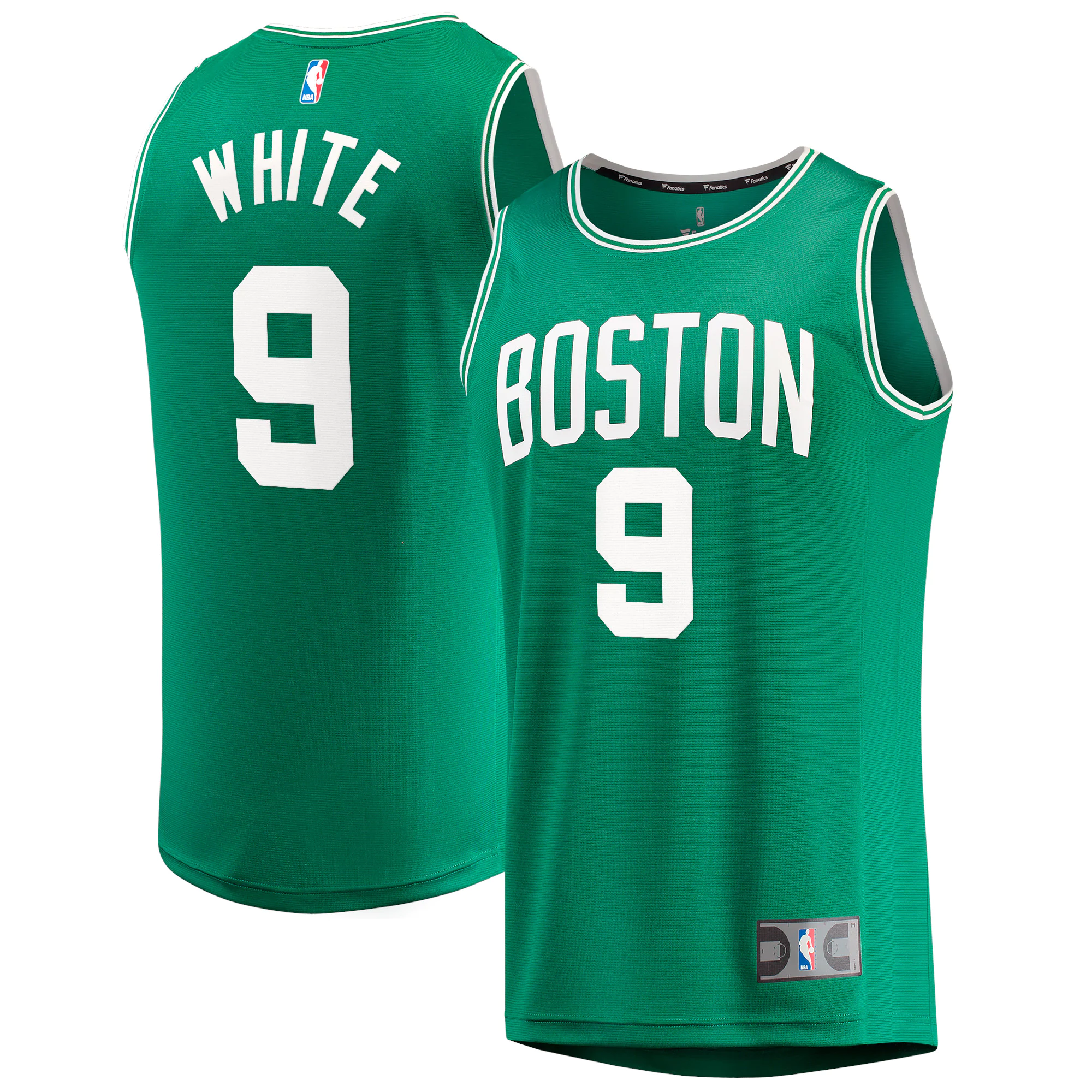 Derrick White Boston Celtics Fanatics Branded 2021/22 Fast Break Replica Basketball Jersey - Icon Edition - Kelly Green