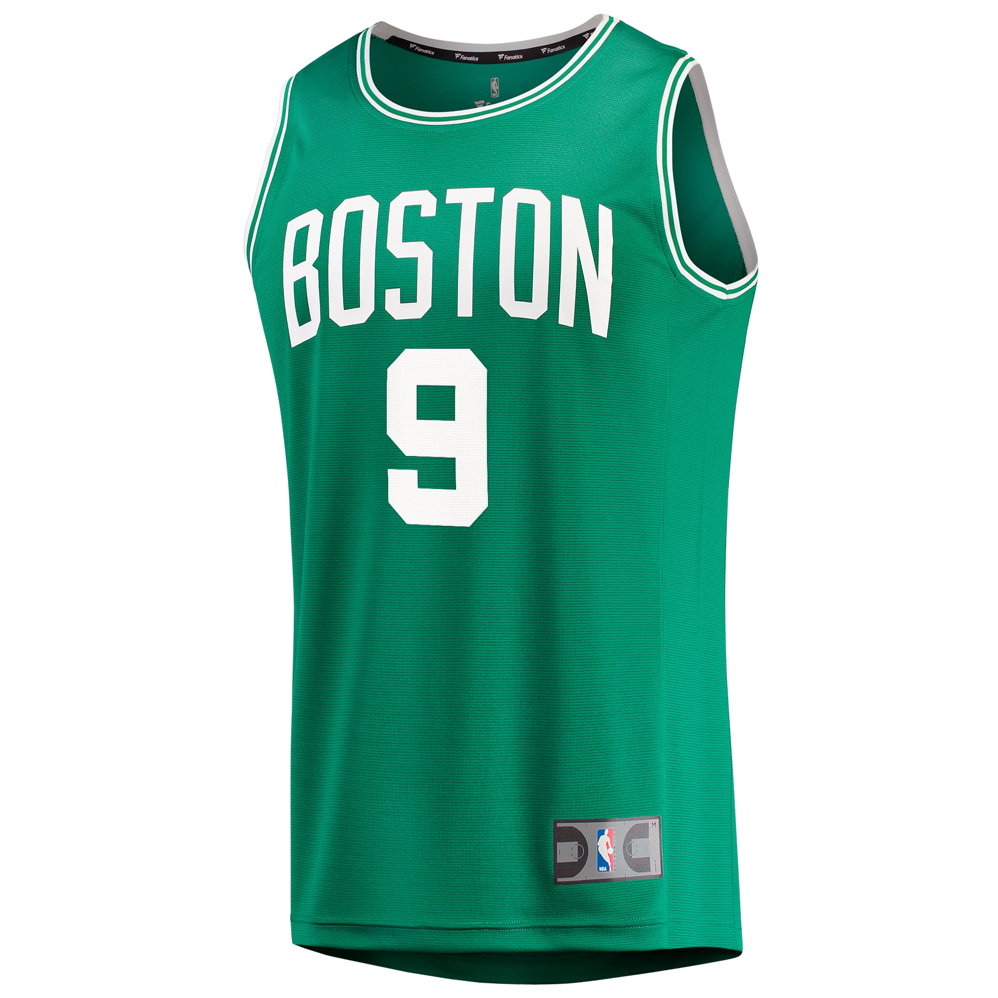 Alternative view of Derrick White Boston Celtics Fanatics Youth 2024 Nba Finals Fast Break Replica Player Basketball Jersey - Icon Edition - Kelly Green