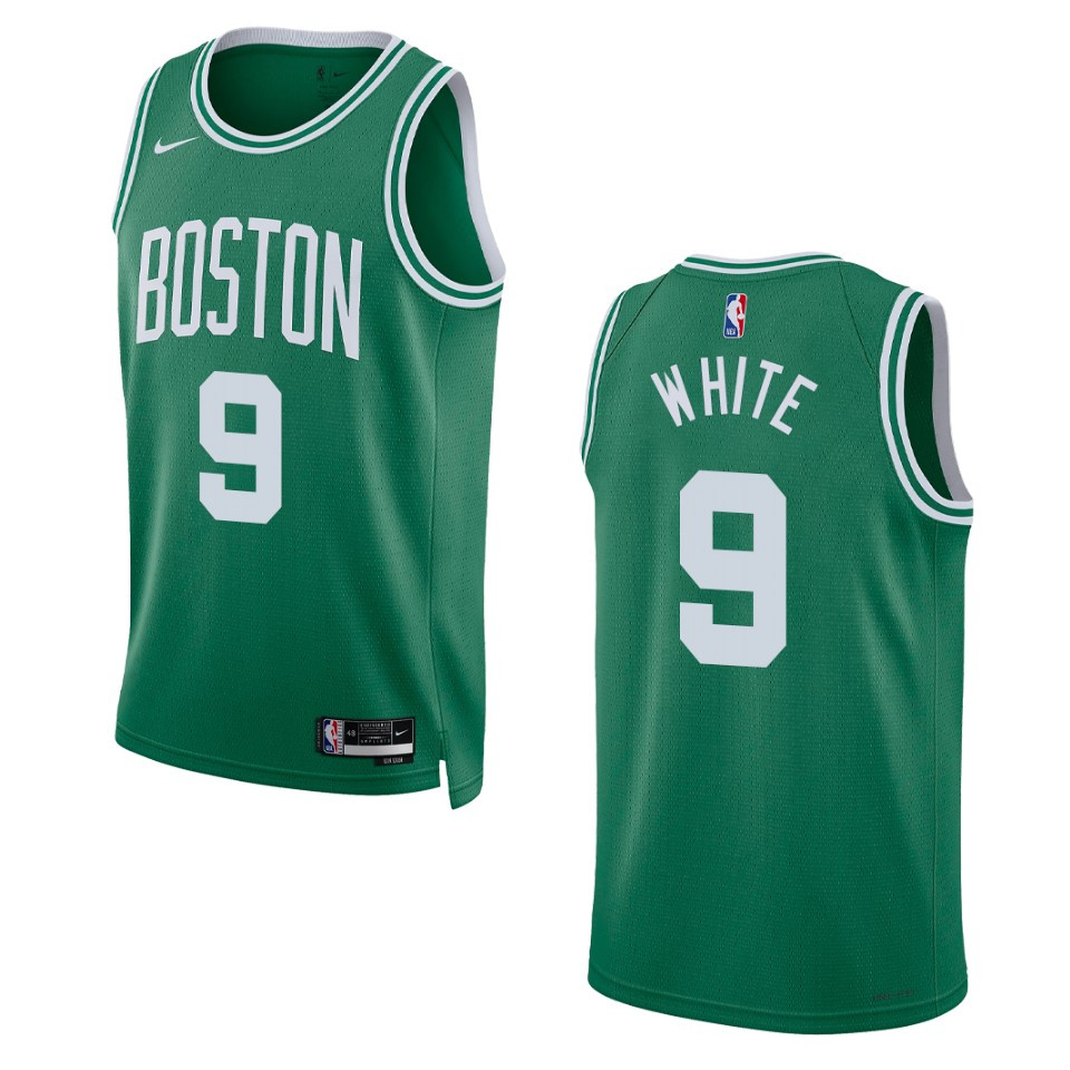 Derrick White Kelly Green Icon Edition 2022-23 Boston Celtics Swingman Basketball Jersey