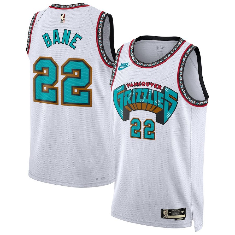 Desmond Bane 22 Memphis Grizzlies Unisex 2024/25 Swingman Basketball Jersey - White - Classic Edition - JS208 