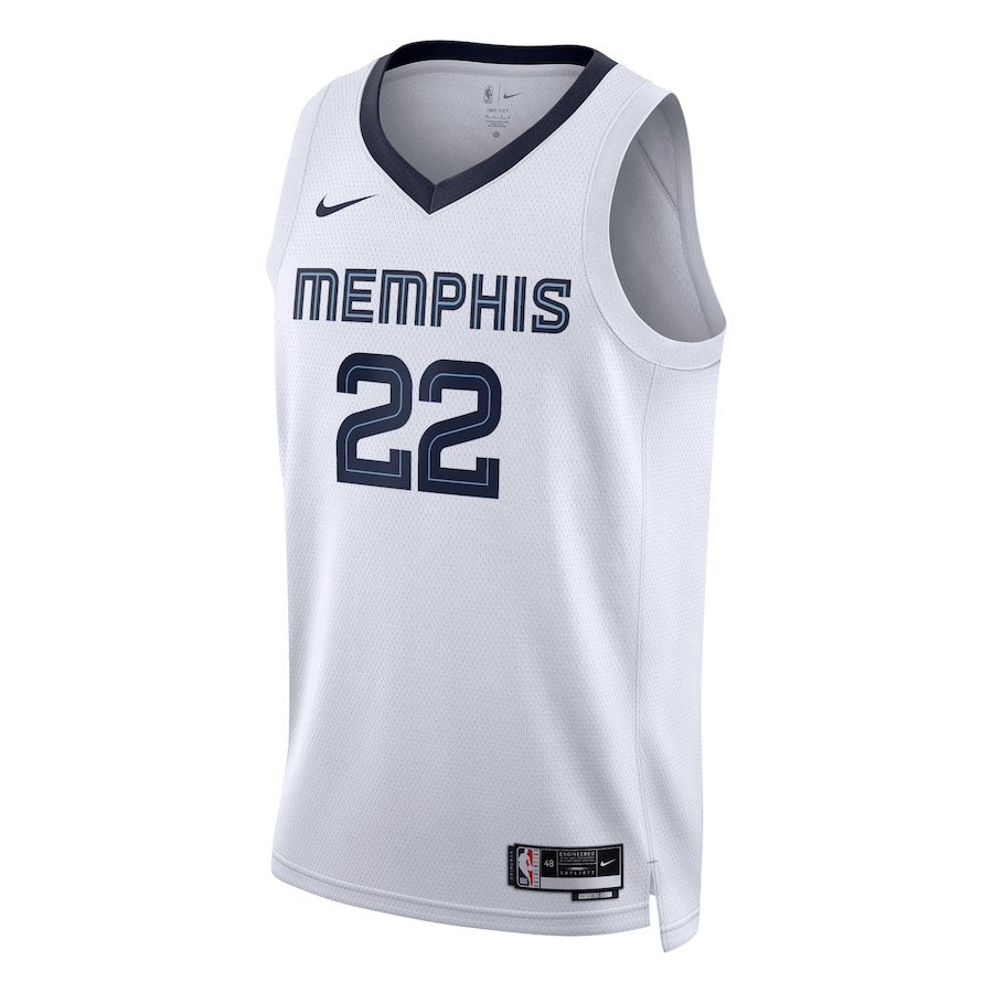 Alternative view of Desmond Bane 22 Memphis Grizzlies Unisex Swingman Basketball Jersey - Association Edition - White - JS461 