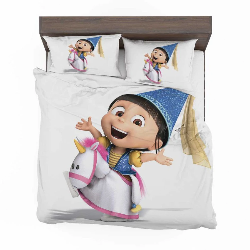 Alternative view of Despicable Me 2 Movie Agnes Bedding Set - Custom Bedding Set