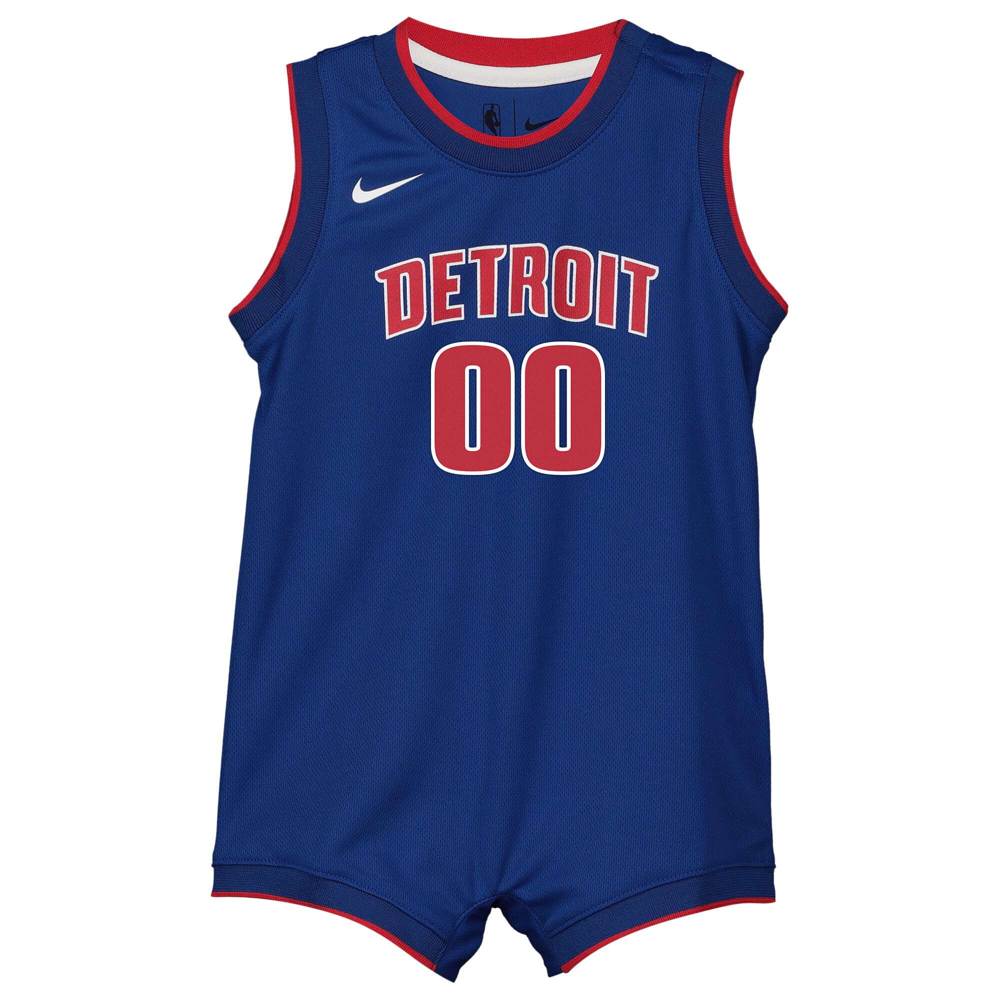 Detroit Pistons Icon Onesie Basketball Jersey - Custom - Infant - JS544 
