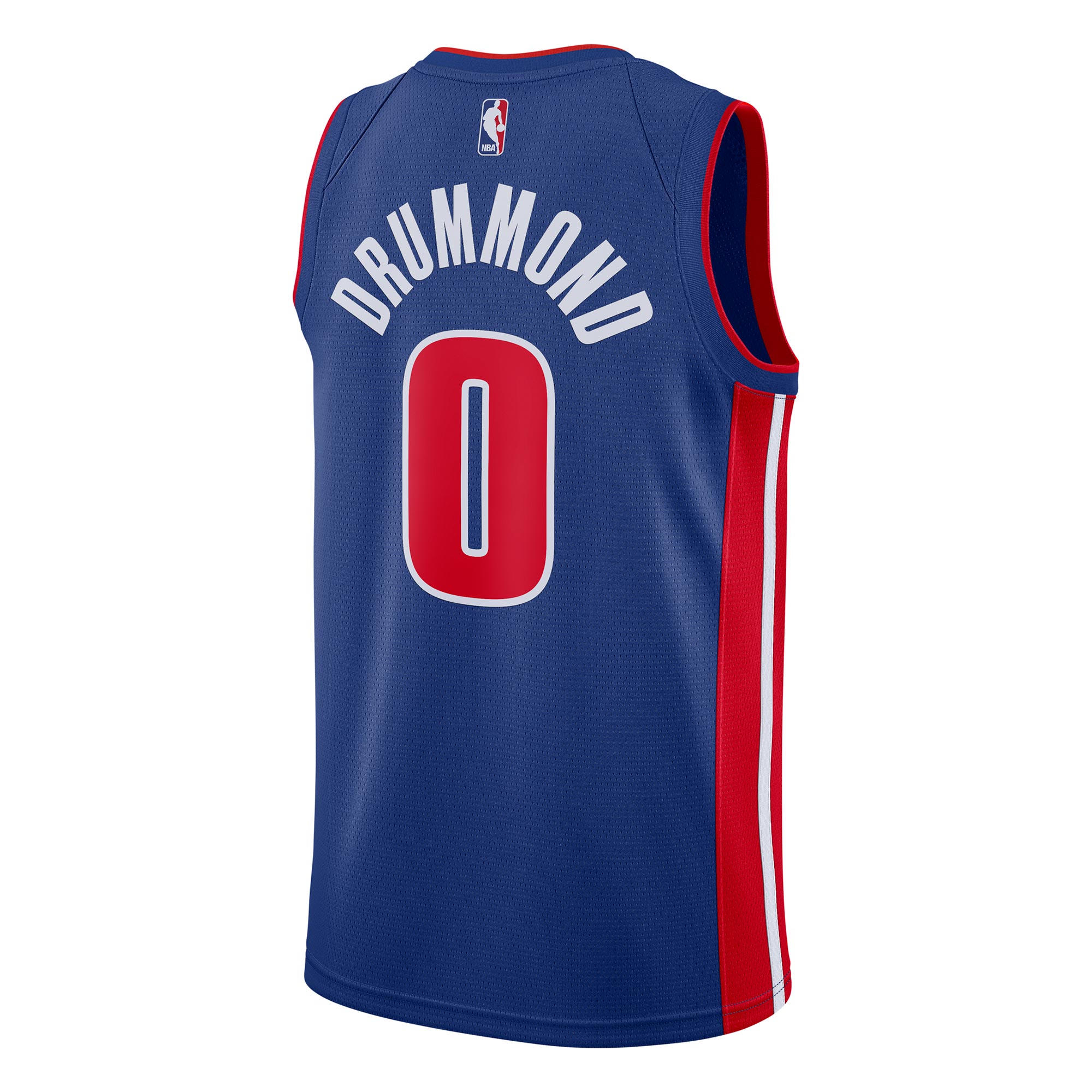 Detroit Pistons Icon Swingman Basketball Jersey - Andre Drummond - Mens - JS553 