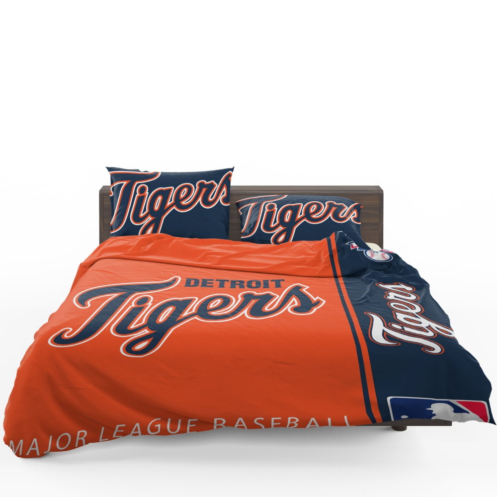 Detroit Tigers MLB Baseball American League Bedding Set - Custom Bedding Set