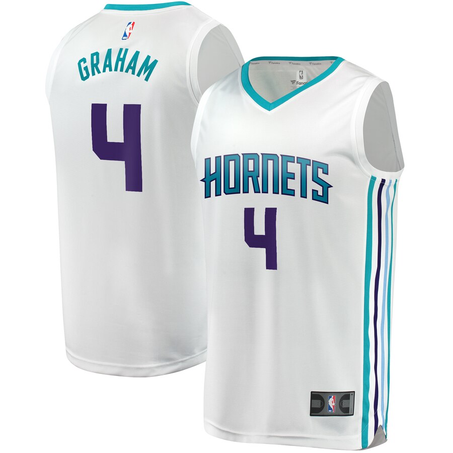 Devonte Graham Charlotte Hornets Fanatics Branded Youth Fast Break Replica Player Basketball Jersey - Association Edition - White