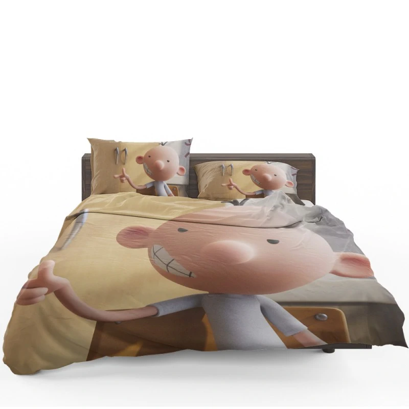 Diary Of A Wimpy Kid Movie Greg Heffley Bedding Set - Custom Bedding Set