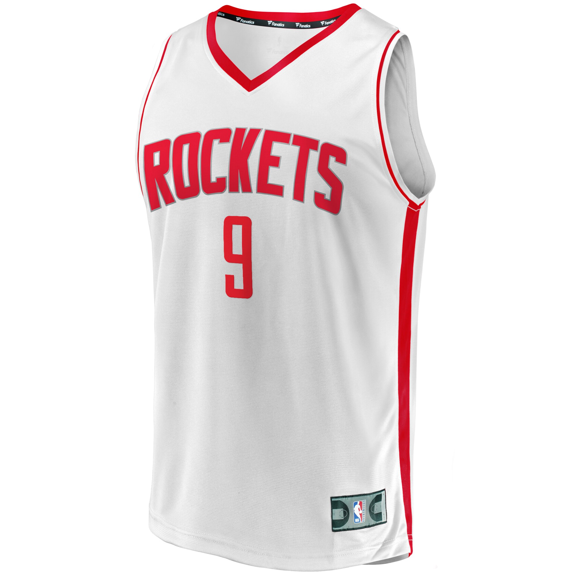 Alternative view of Dillon Brooks Houston Rockets Fanatics Fast Break Replica Player Basketball Jersey - Association Edition - White