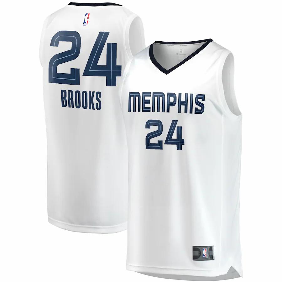 Dillon Brooks Memphis Grizzlies Fanatics Branded Fast Break Player Basketball Jersey White - Association Edition