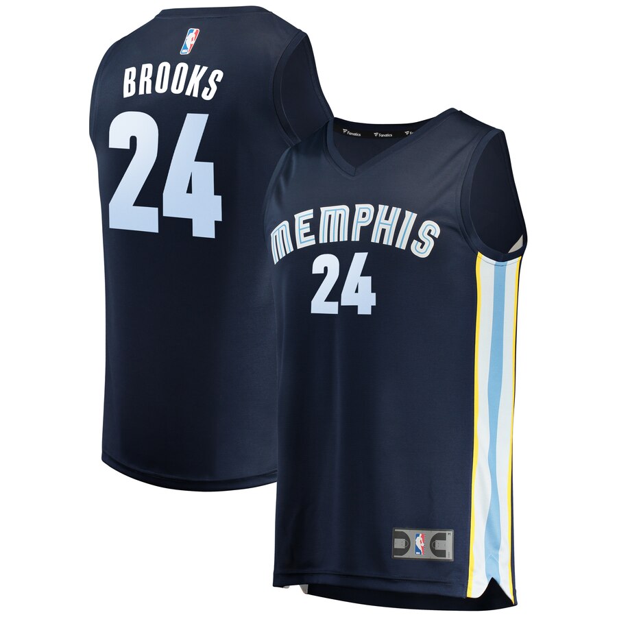 Dillon Brooks Memphis Grizzlies Fanatics Branded Fast Break Replica Player Basketball Jersey - Icon Edition - Navy