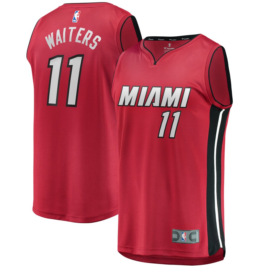 Dion Waiters Miami Heat Fanatics Branded Fast Break Player Basketball Jersey - Statement Edition - Red