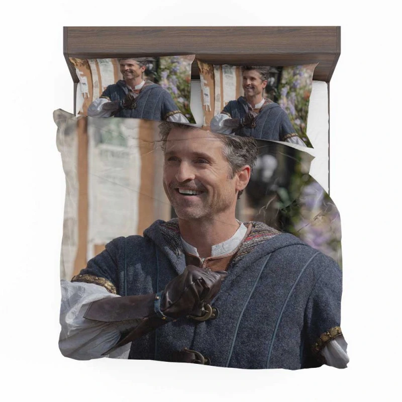 Alternative view of Disenchanted Movie Patrick Dempsey As Robert Philip Bedding Set - Custom Bedding Set