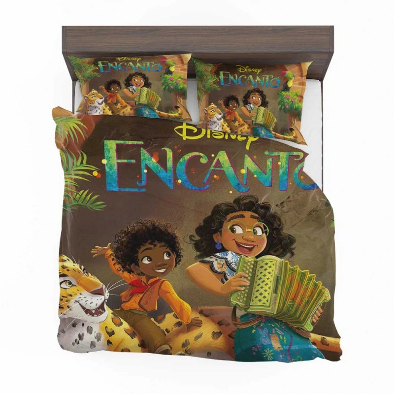 Alternative view of Disney Encanto Kids Movie Madrigal Bedding Set - Custom Bedding Set