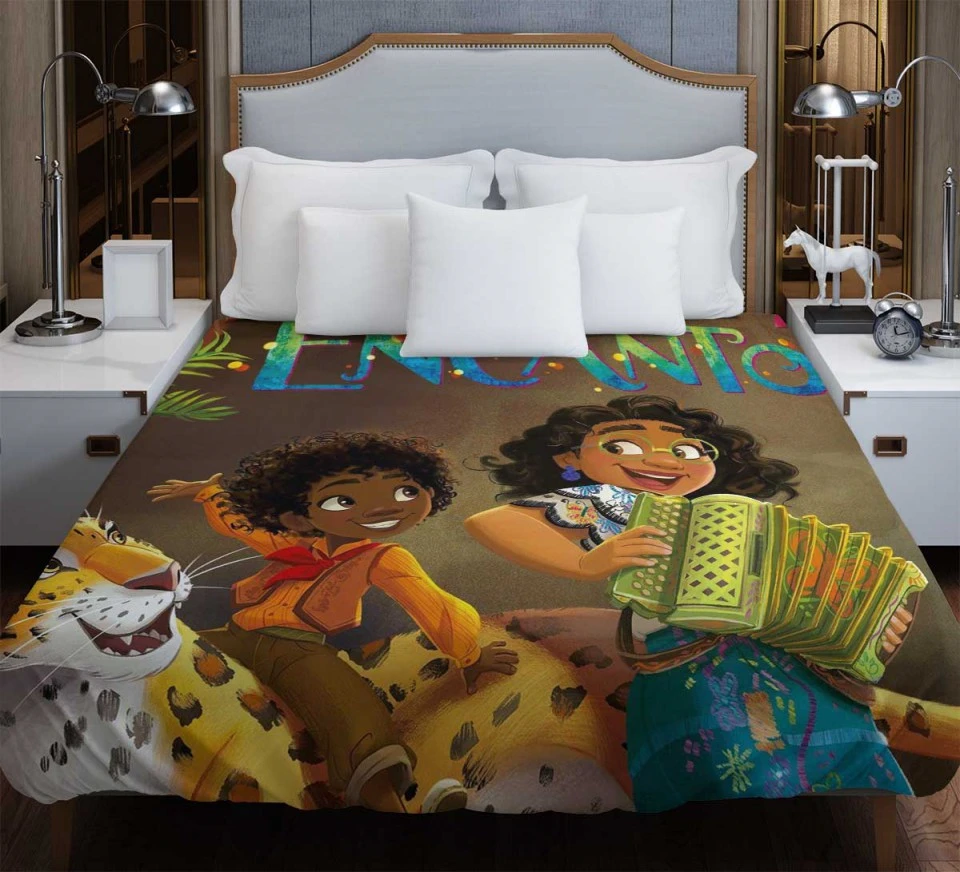 Disney Encanto Kids Movie Madrigal Duvet Cover - Custom Bedding Set