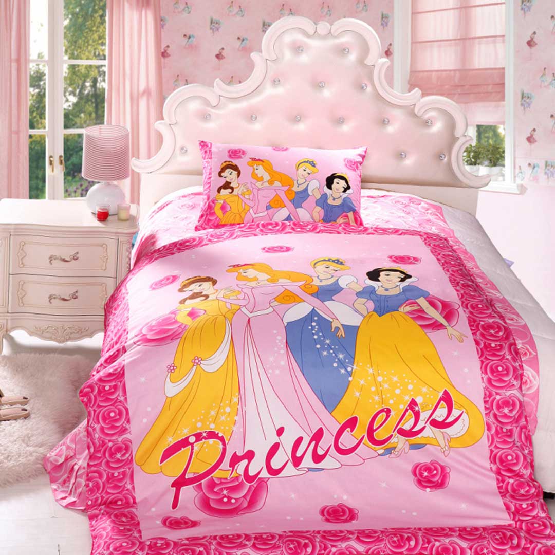 Disney Princess Bedding Set Twin Size - Custom Bedding Set