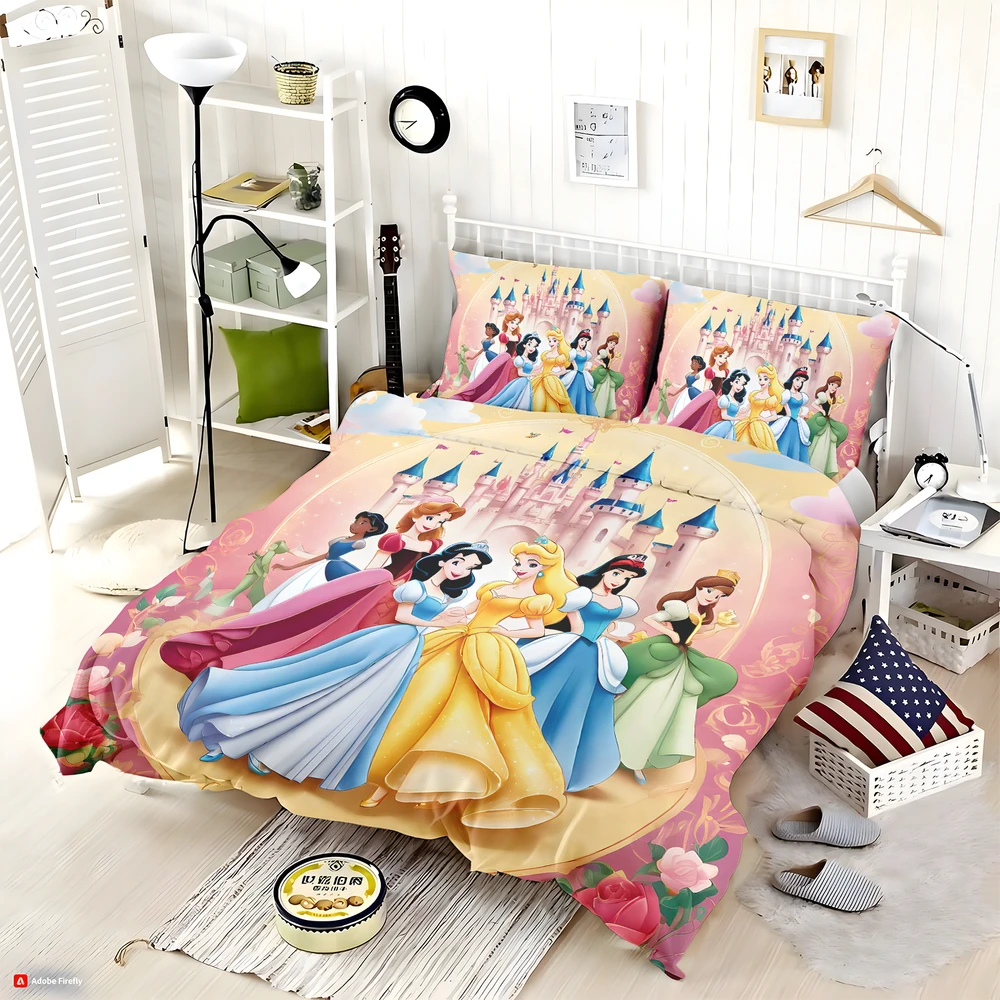 Disney Princess Castle Dreams Bedding Set - Custom Bedding Set