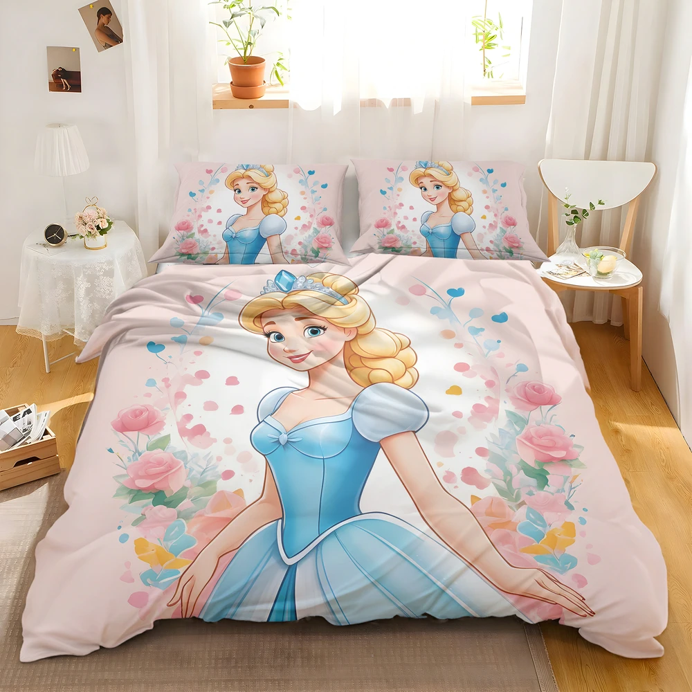 Alternative view of Disney Princess Cinderella Movie Themed Bedding Set - Custom Bedding Set