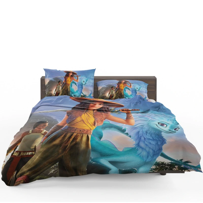 Disney Raya And The Last Dragon Movie Bedding Set - Custom Bedding Set