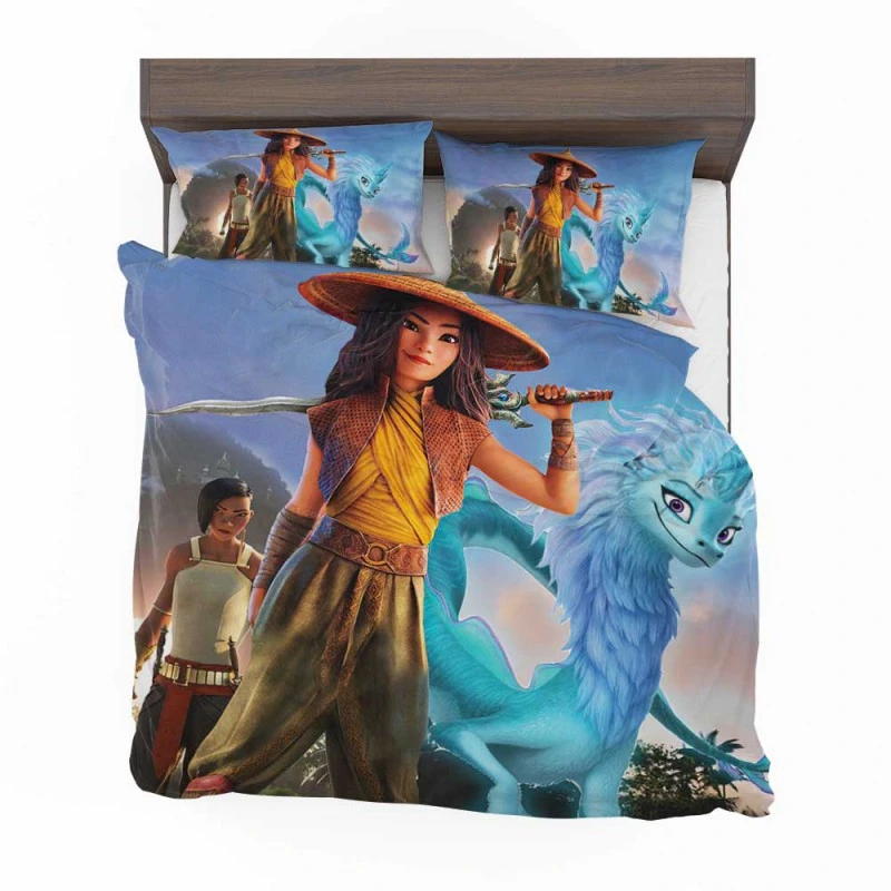 Alternative view of Disney Raya And The Last Dragon Movie Bedding Set - Custom Bedding Set