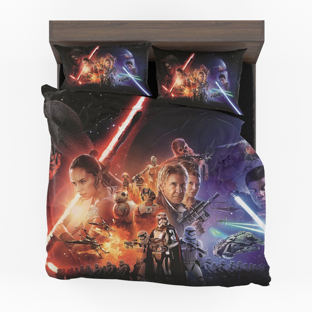 Disney Star Wars Force Fighting Futuristic Series Bedding Set - Custom Bedding Set