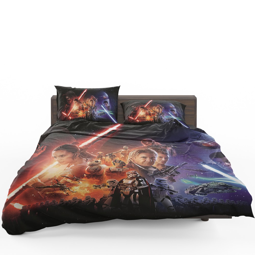 Alternative view of Disney Star Wars Force Fighting Futuristic Series Bedding Set - Custom Bedding Set