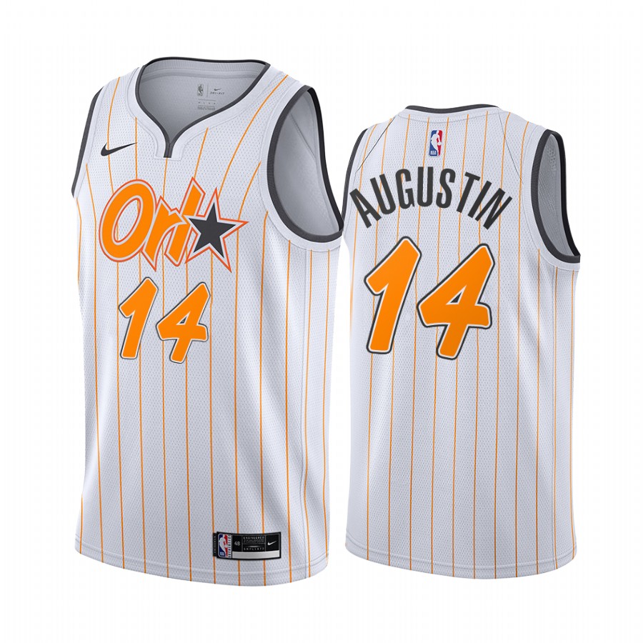 D.j. Augustin Orlando Magic 2020-21 Augustin City Edition Basketball Jersey New Uniform
