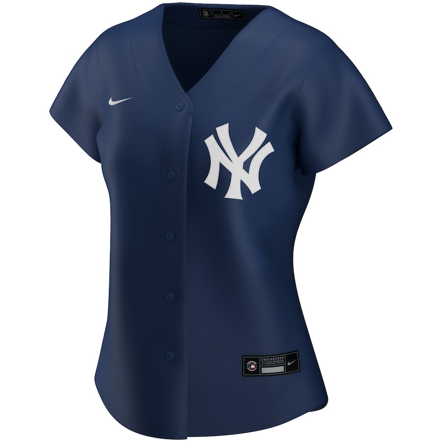 Alternative view of DJ LeMahieu 26 New York Yankees Women Alternate Baseball Jersey - Navy 