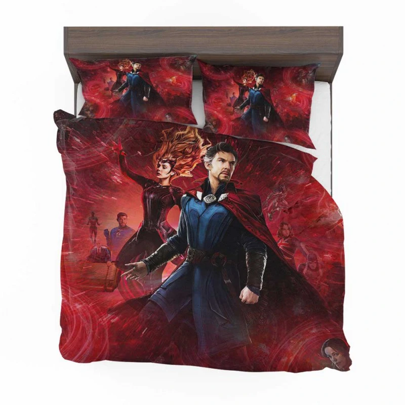 Alternative view of Doctor Strange In The Multiverse Of Madness MCU Bedding Set - Custom Bedding Set