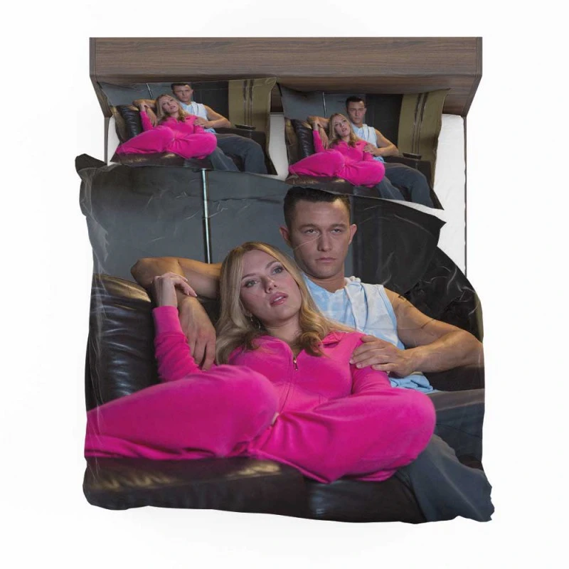 Alternative view of Don Jon Movie Scarlett Johansson Joseph Gordon Bedding Set - Custom Bedding Set