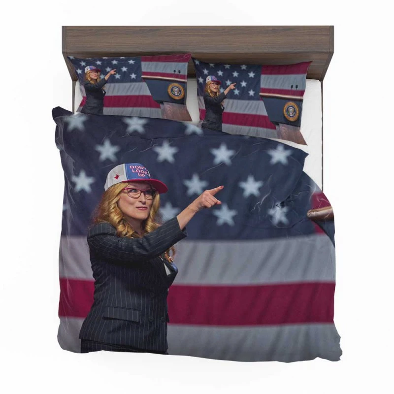 Alternative view of Dont Look Up Movie Meryl Streep Bedding Set - Custom Bedding Set