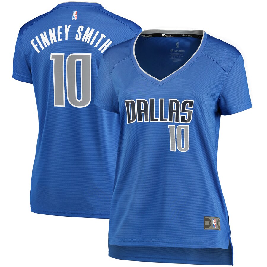 Dorian Finney-smith Dallas Mavericks Fanatics Branded Women's Fast Break Replica Player Basketball Jersey Blue - Icon Edition