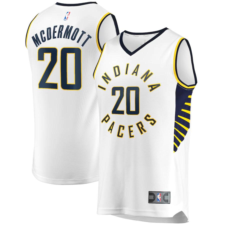 Doug Mcdermott Indiana Pacers Fanatics Branded Fast Break Player Replica Basketball Jersey - Association Edition - White