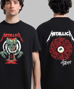Metallica M72 World Tour 2025 2026 I’m Creeping Death Creeping Tour T-Shirt
