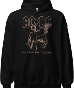 AC/DC For Those About To Rock Angus Hoodie