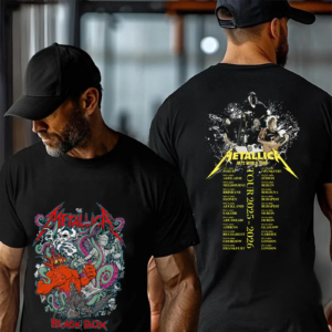 Metallica M72 World Tour 2025-2026 TShirt, Metallica M72 Tour Sweatshirt, Hoodie