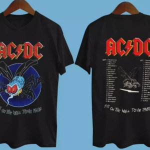 ACDC Fly On The Wall Tour 1985 Tshirt