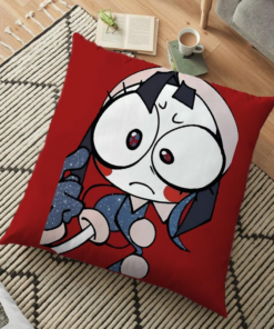 The Amazing Digital Circu Cushion Cover Ponmi Jax Clown Pillowcase Square Pillowcase Home Office Decoration Pillow Case