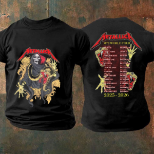 Alternative view of Metallica M72 World Tour 2025 - 2026 Tshirt, Australia Tour Tshirt