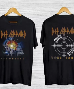 1983 Def Leppard Pyromania Tour Unisex Shirt