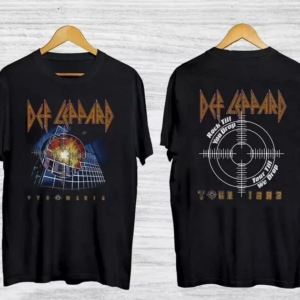 1983 Def Leppard Pyromania Tour Unisex Shirt